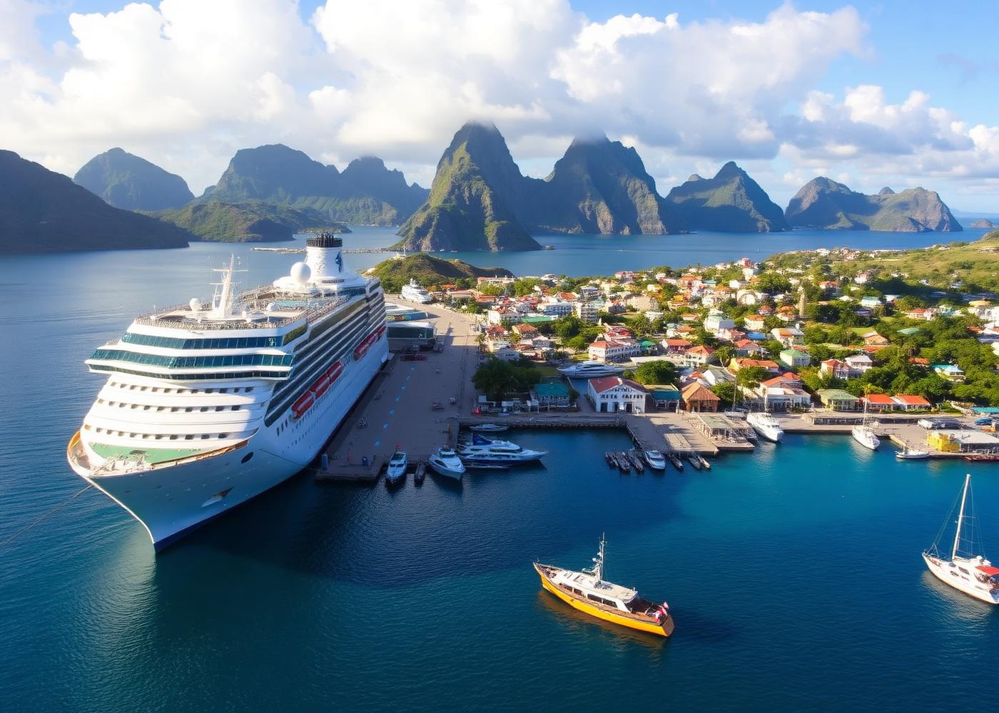 Cruise Ship Shore Excursion — Pitons Highlights